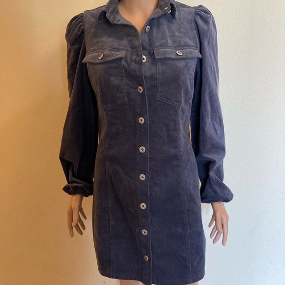 Forever 21 Coat Jacket front pockets with collar -Size Medium - Picture 6 of 8